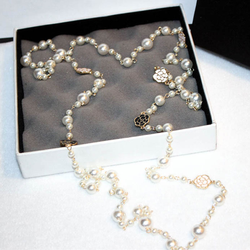 Long Simulated Pearl Necklace  - String Of Pearls Plant 评论和价格