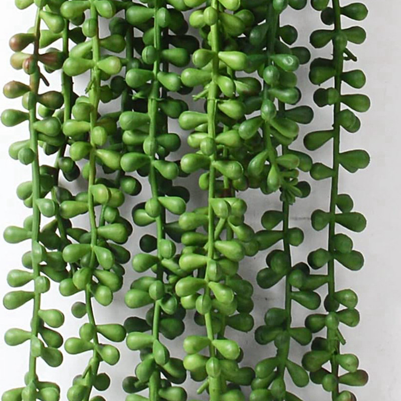 Artificial Plastic Plants Vine - String Of Pearls Plant 评论和价格