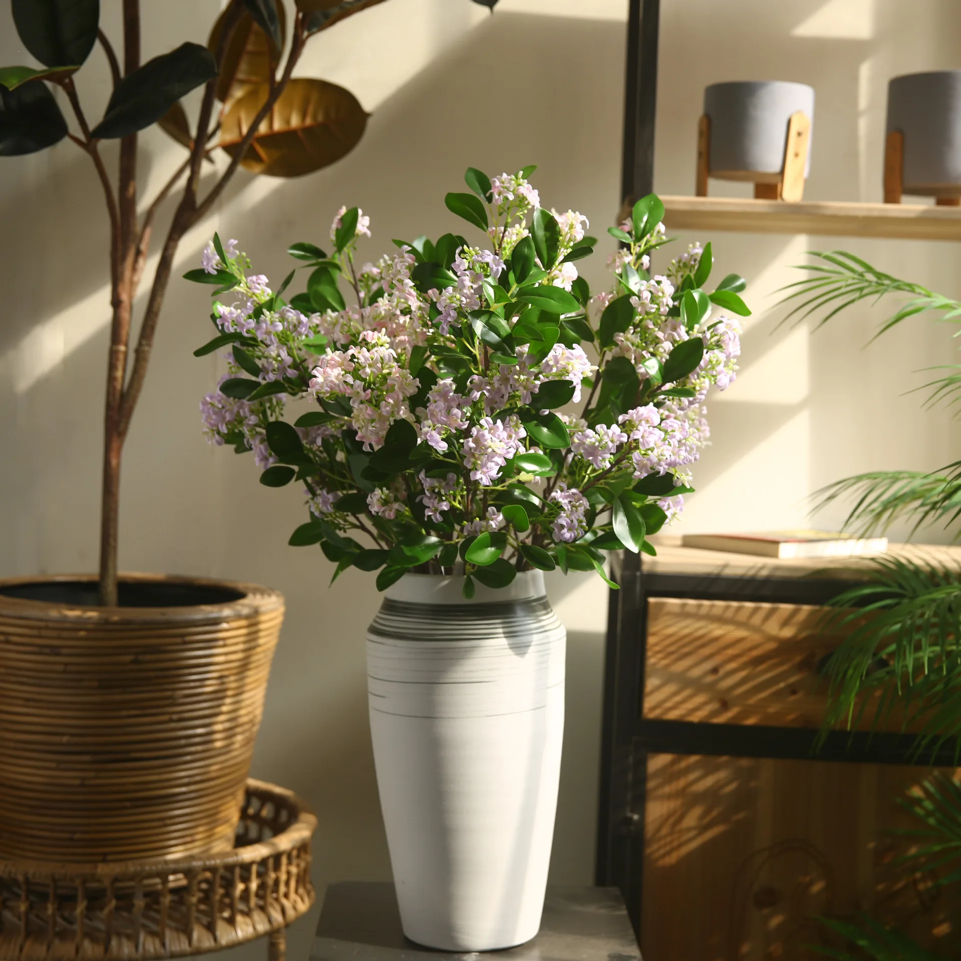 72cm Artificial Murraya Branch - String Of Pearls Plant 评论和价格