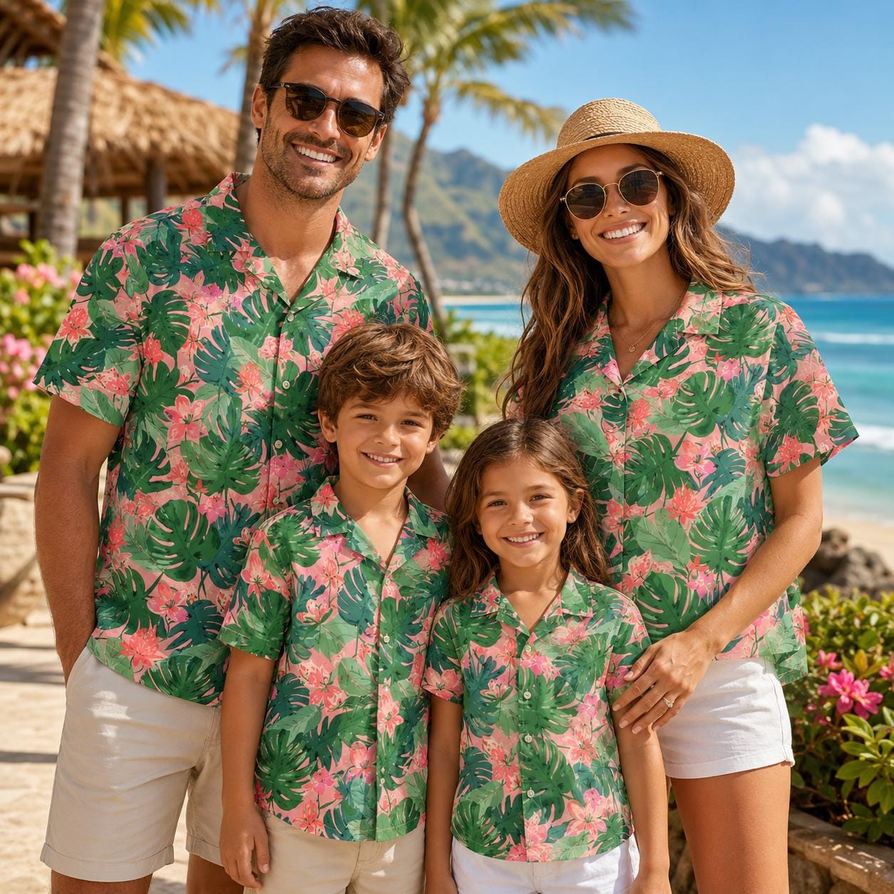 Hawaiian Children's Shirt Plan - Parent Of Plant 评论和价格