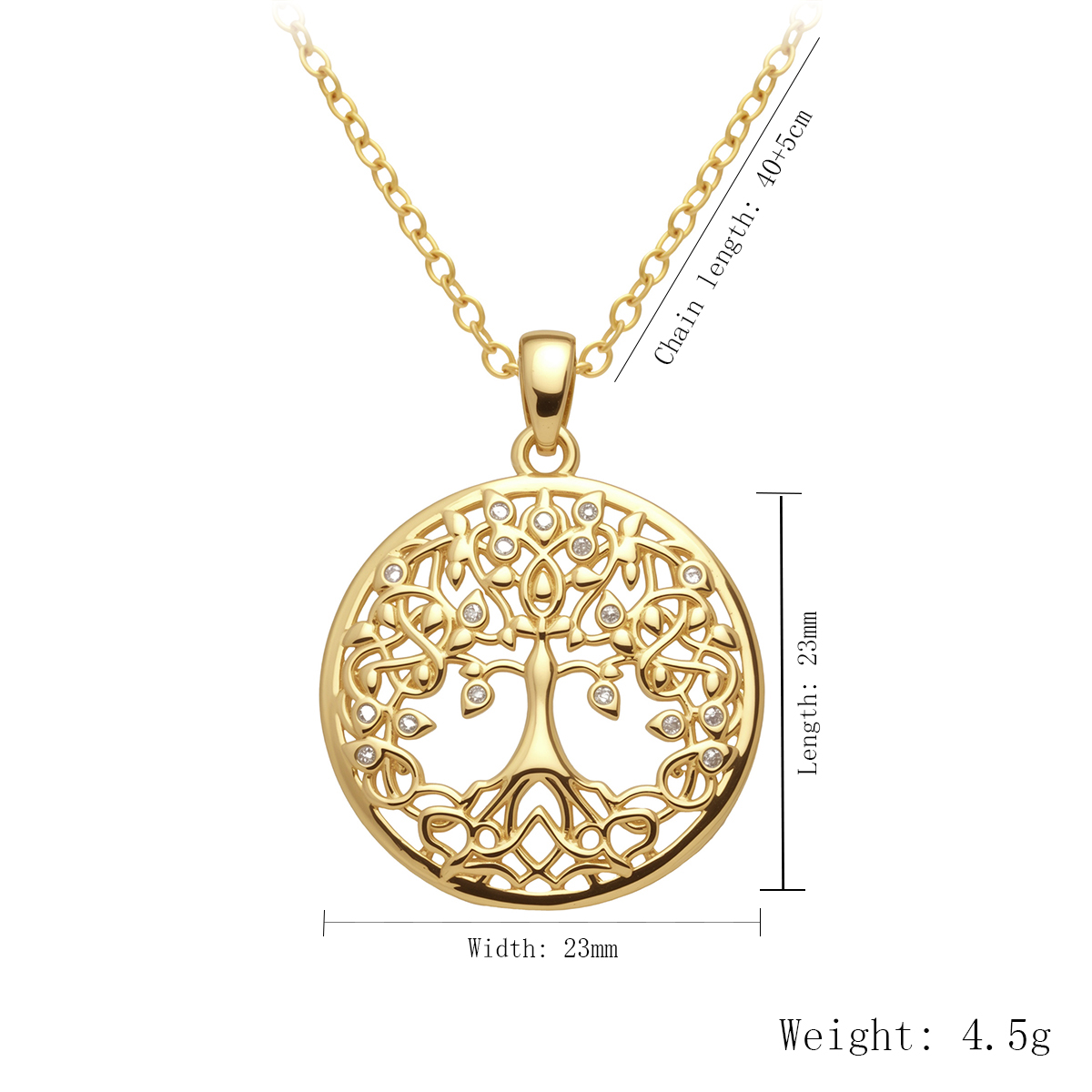 Fashion Tree of Life Necklace  - Parent Of Plant 评论和价格