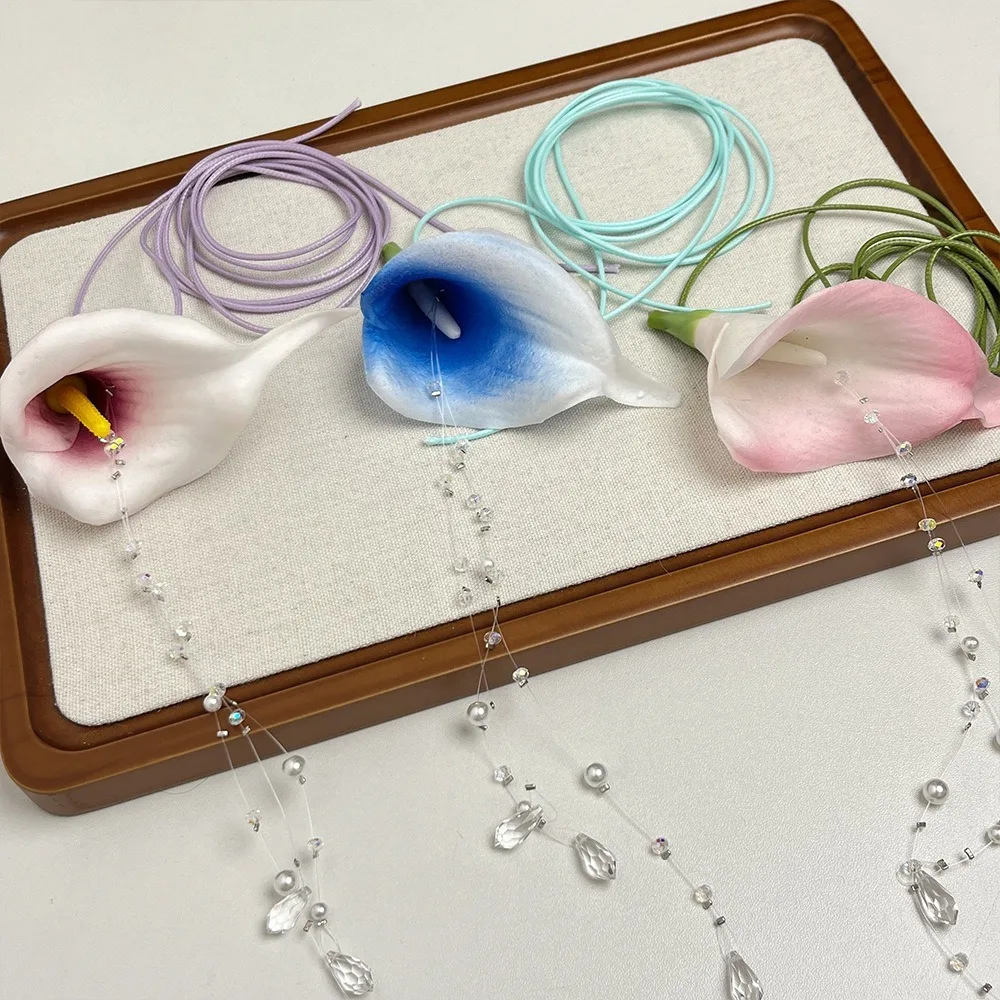 Fashion Exaggerated Calla Lily - String Of Pearls Plant 评论和价格