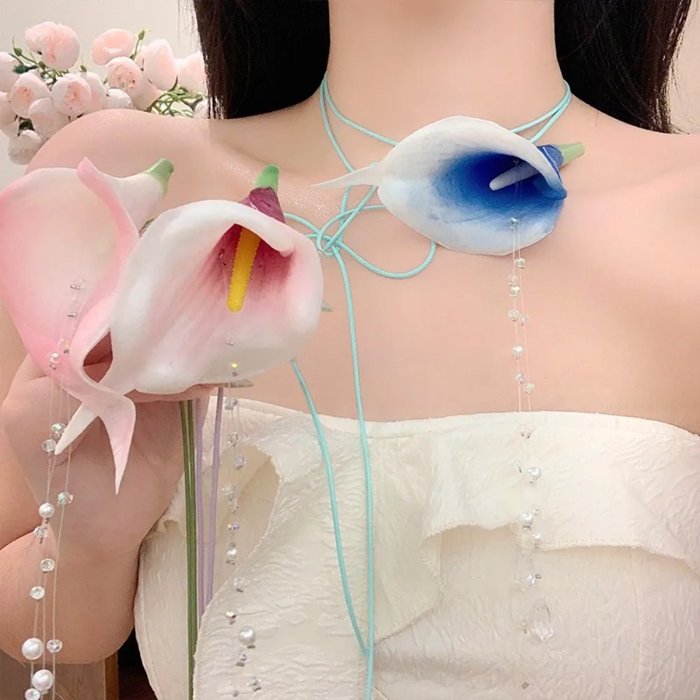 Fashion Exaggerated Calla Lily - String Of Pearls Plant 评论和价格
