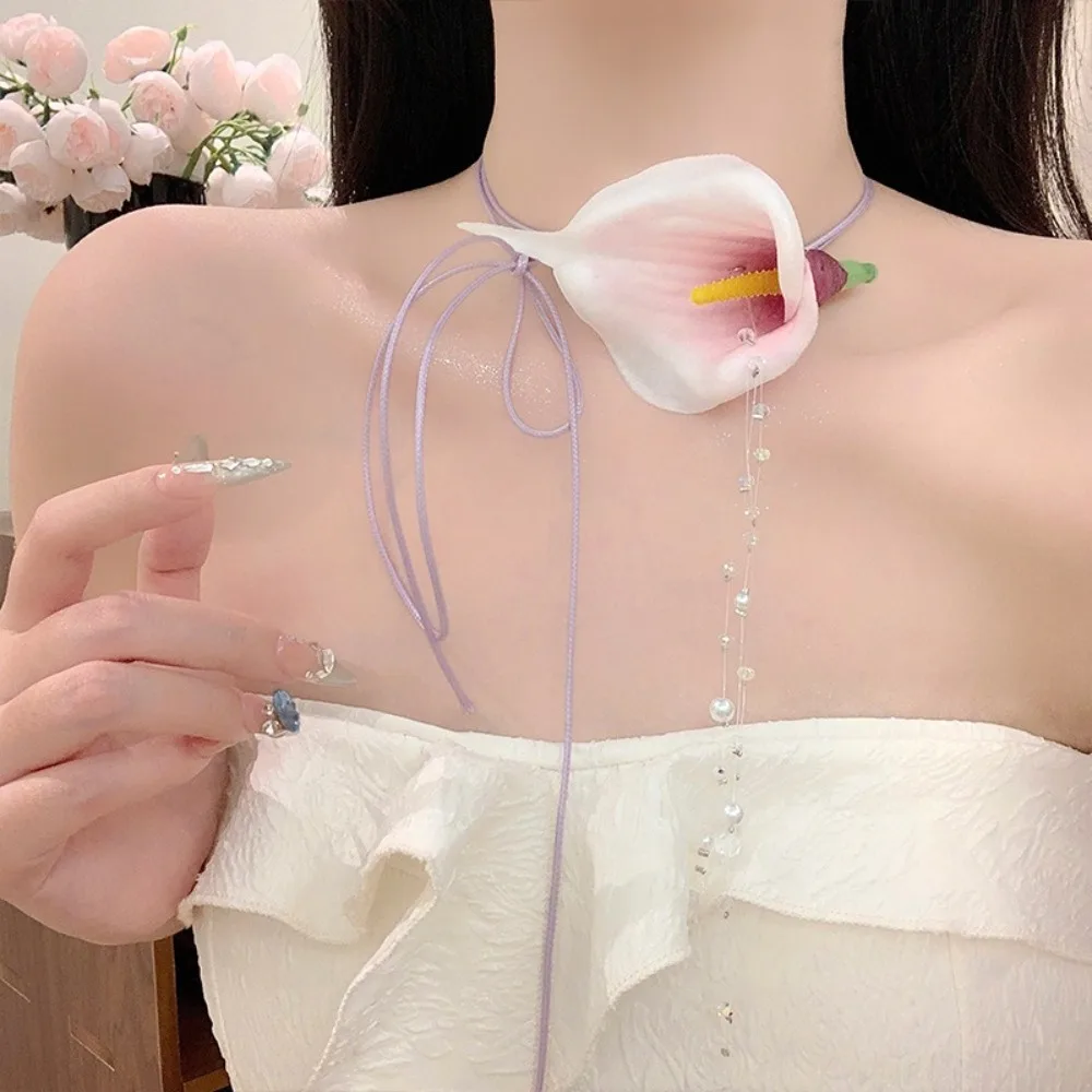 Fashion Exaggerated Calla Lily - String Of Pearls Plant 评论和价格