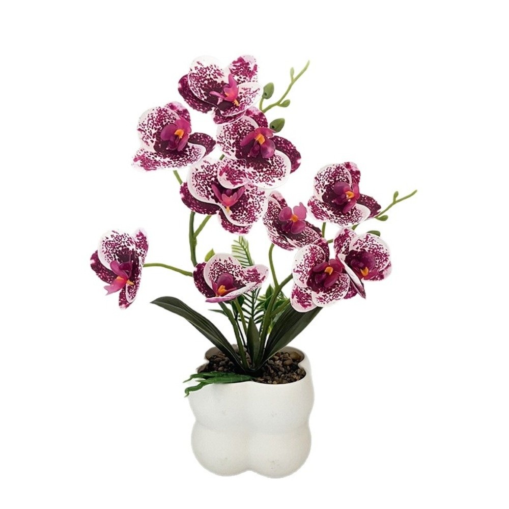 Multi-Bloom Simulated Butterfl - Orchid Phalaenopsis 评论和价格