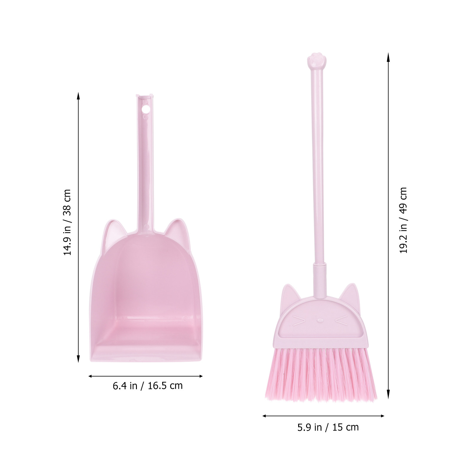 1Set Children's Cleaning Broom - Parent Of Plant 评论和价格