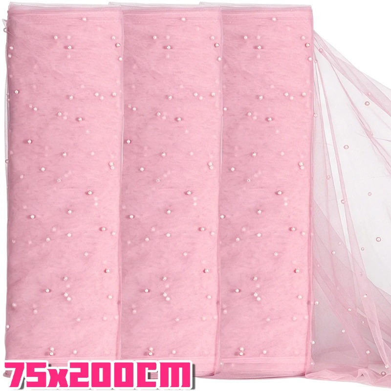 75x200cm Pearl Tulle Table Run - String Of Pearls Plant 评论和价格