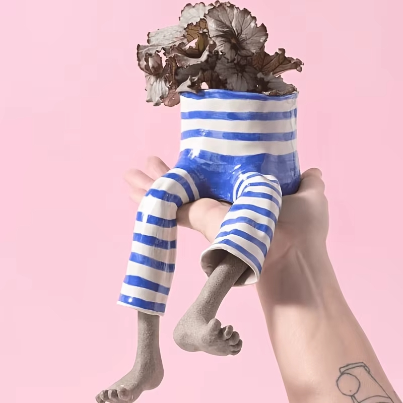 Whimsical Resin Leggy Planter  - Parent Of Plant 评论和价格