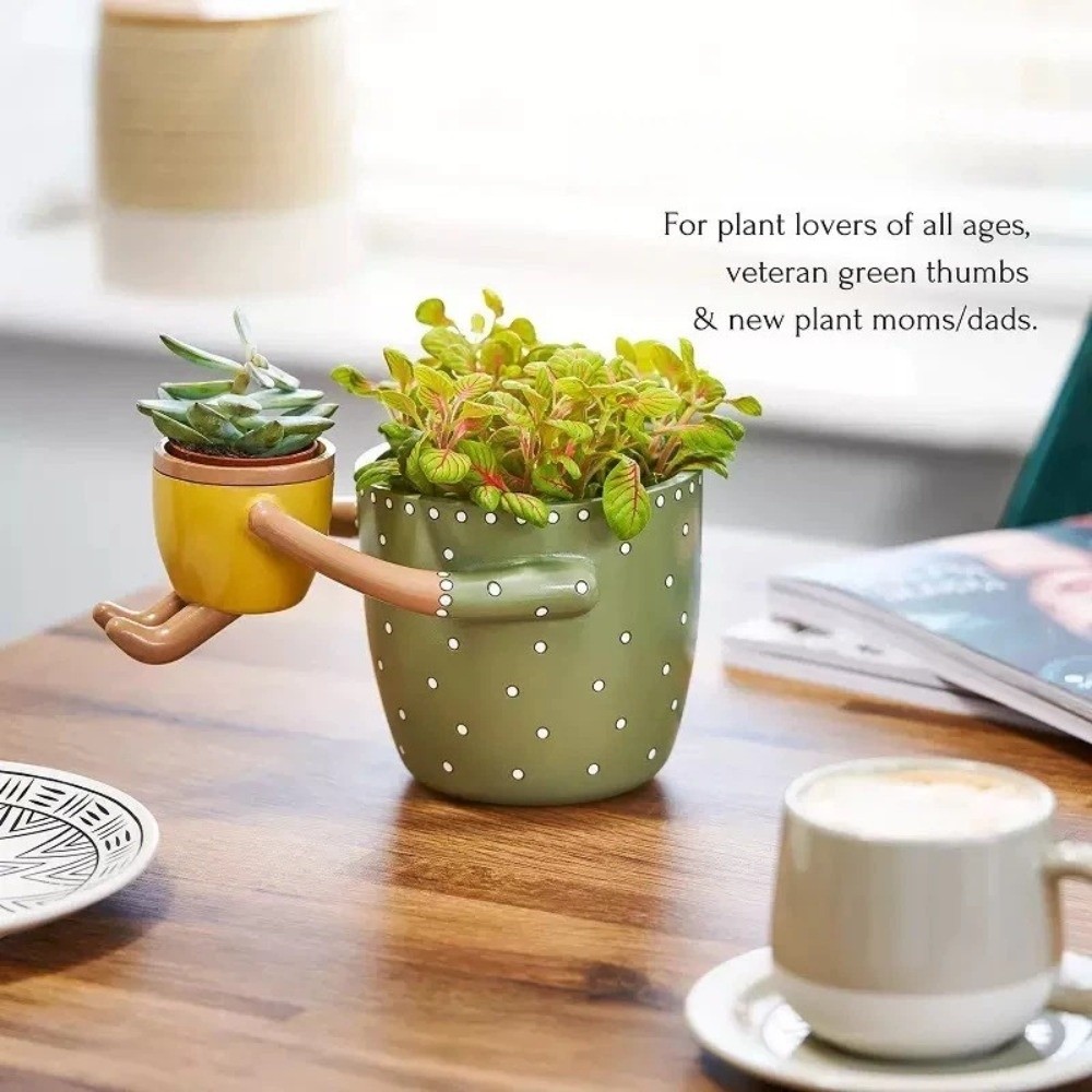 Resin Parent-child Flowerpot w - Parent Of Plant 评论和价格