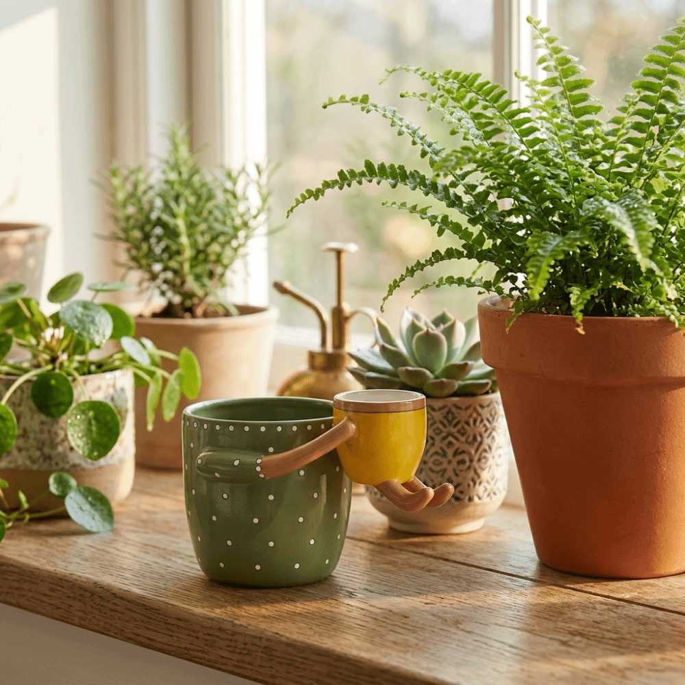 Resin Parent-child Flowerpot w - Parent Of Plant 评论和价格