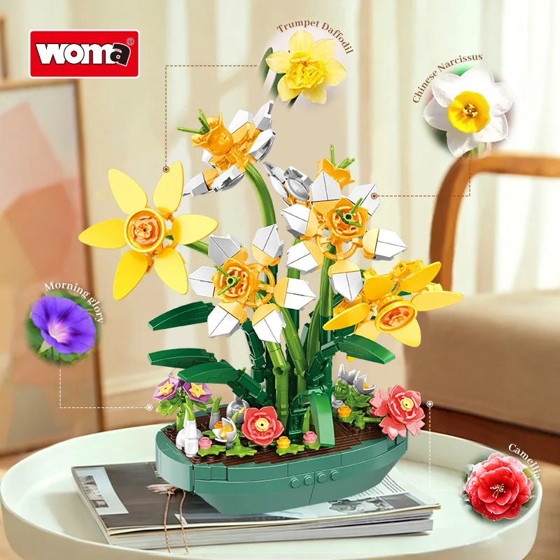 Preserved Daffodil Flower Pott - Plant Parent Yearly 评论和价格