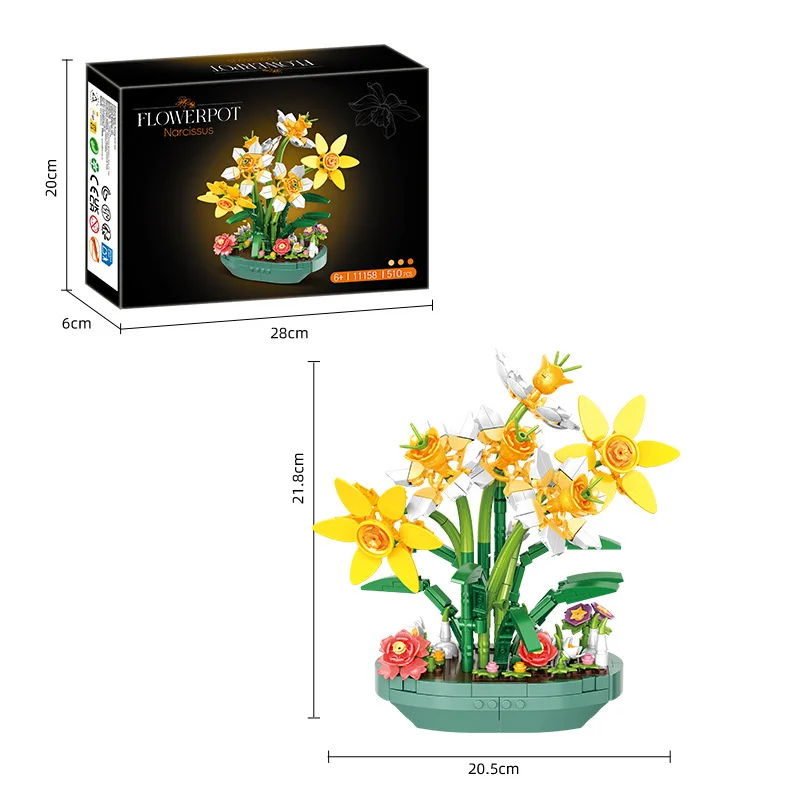 Preserved Daffodil Flower Pott - Plant Parent Yearly 评论和价格